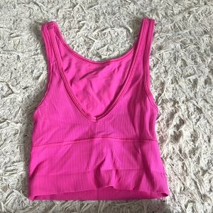 power pivot tank in sonic pink lululemon